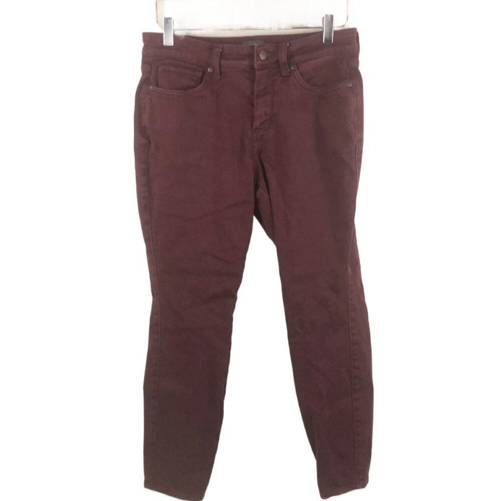 NYDJ Not Your Daughters Gooseberry‎ Red Ami Skinny Legging Jeans Women's Size 8P